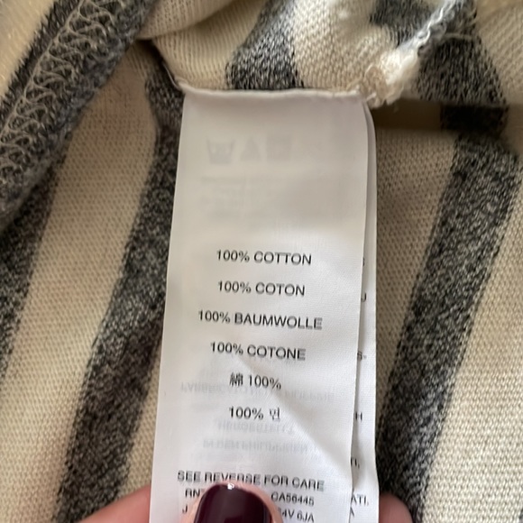 J. CREW Striped Turtleneck Top - Picture 7 of 8